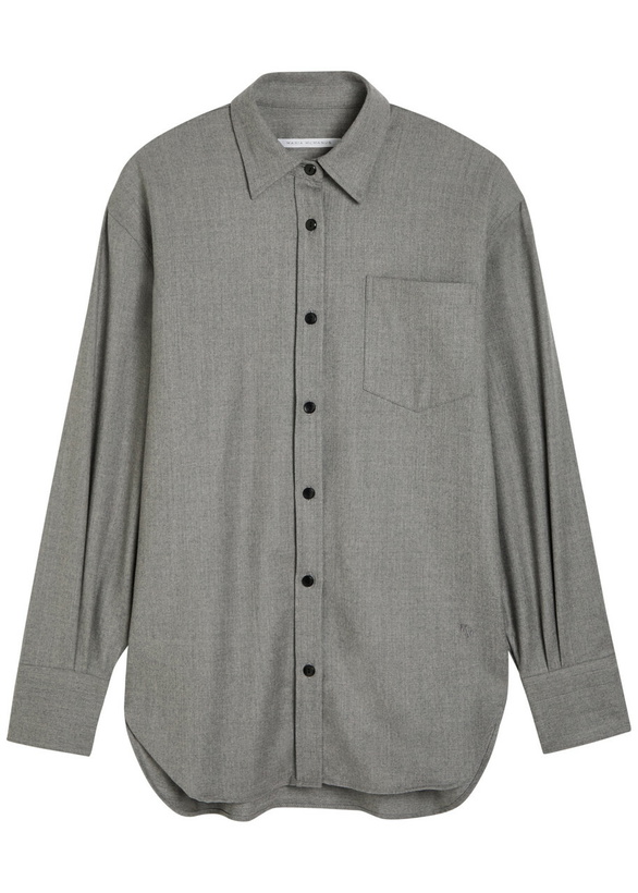 Photo: Maria Mcmanus Stretch-wool Shirt Grey