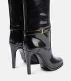 Saint Laurent - Diane 110 knee-high leather boots