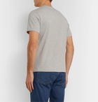 Officine Generale - Mélange Cotton-Jersey T-Shirt - Gray