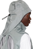 HOKITA Gray Drawstring Bucket Hat