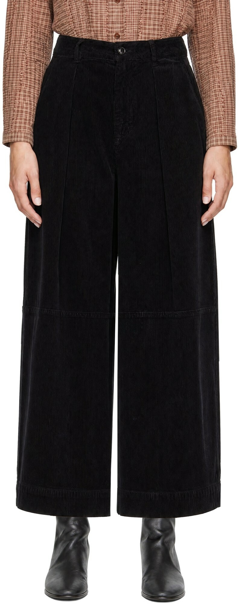 YMC Black Deadbeat Trousers