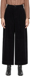 YMC Black Deadbeat Trousers