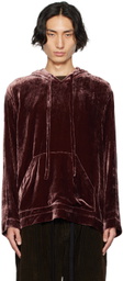 UMA WANG Red Taveon Hoodie