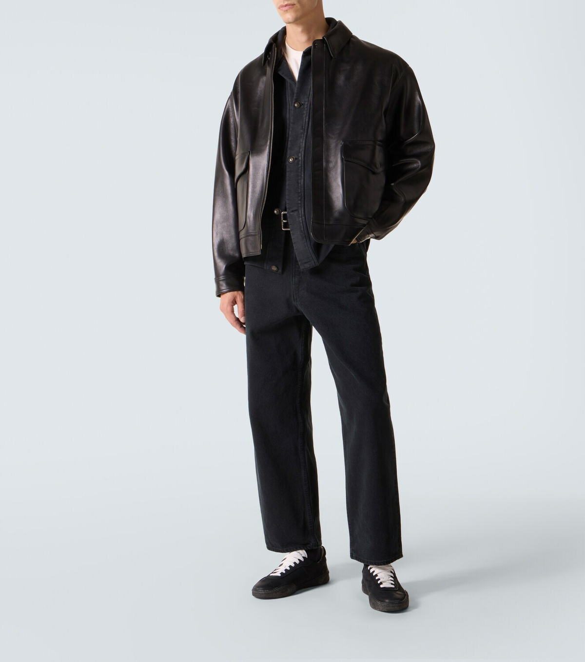 A.Presse Leather jacket