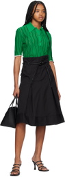 Little Liffner Black Mini Sprout Tote