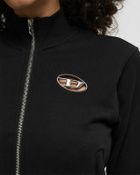 Diesel F-FLACIN SWEATSHIRT Black Womens Zipper