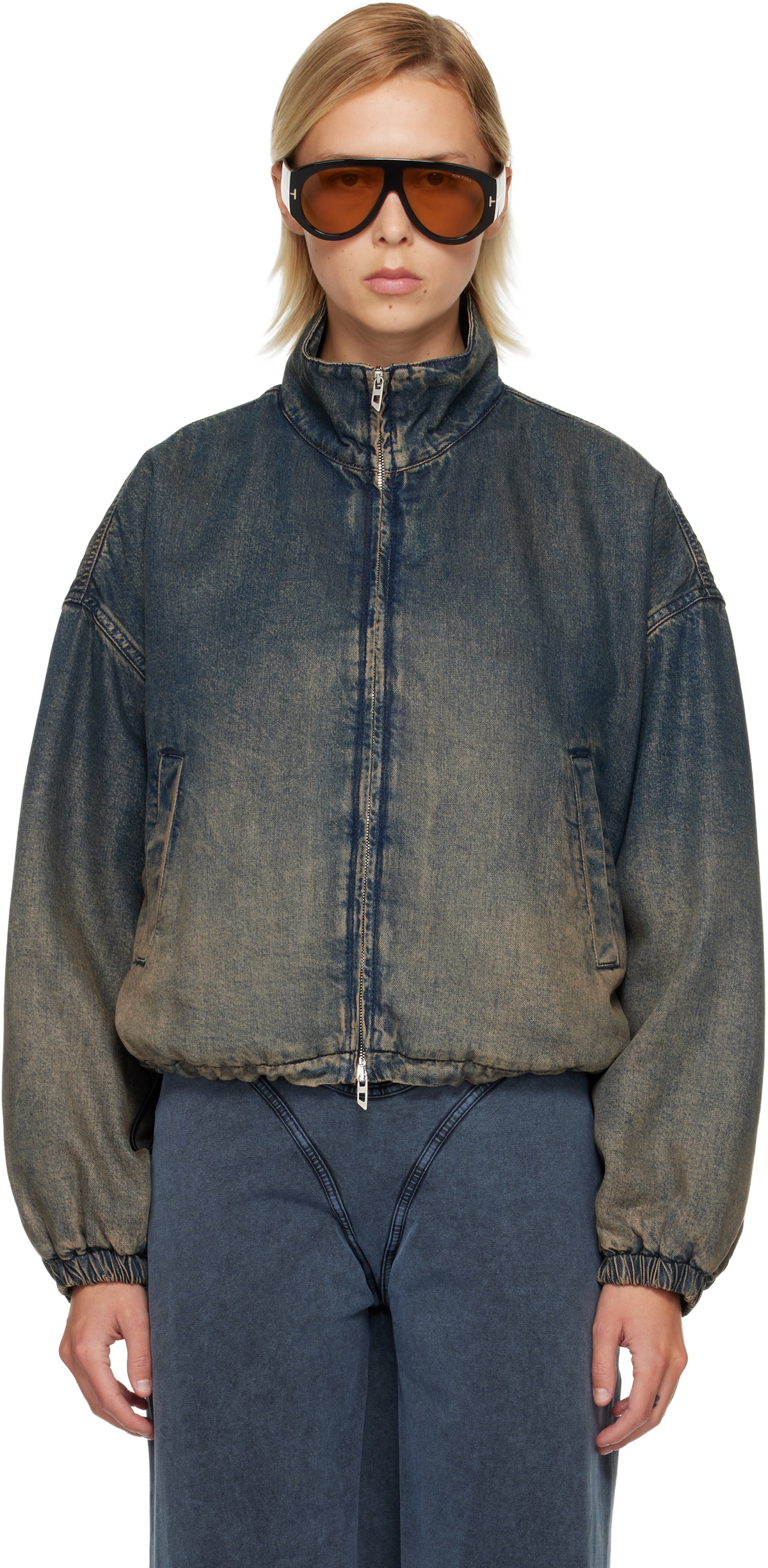 Diesel Blue D-Marge-S1 Denim Jacket Diesel