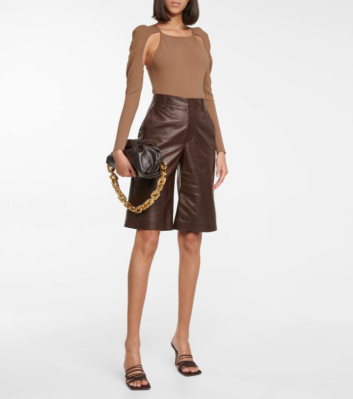 Zeynep Arçay Cutout knit bodysuit