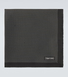 Tom Ford Polka-dot silk pocket square