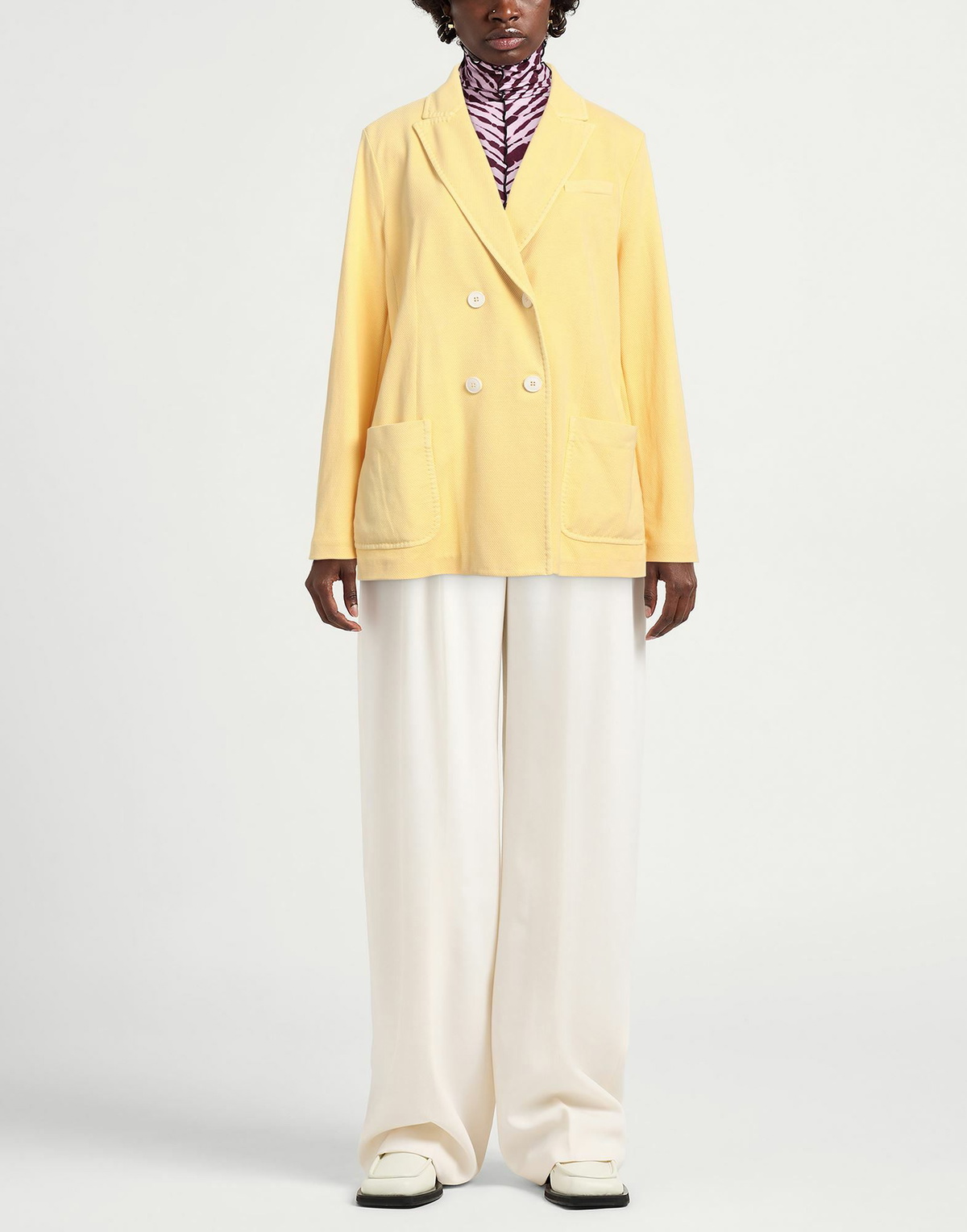 Circolo 1901 Womens Blazer in Yellow