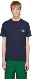 Valentino Navy VLogo T-Shirt