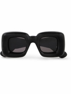 Loewe - Inflated Square-Frame Acetate Sunglasses