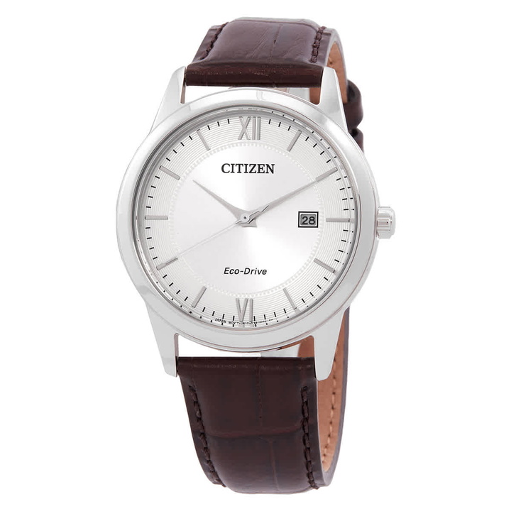 Photo: Citizen Classic Eco-Drive Silver Dial Mens Watch AW1780-25A