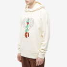 Moncler Men's Genius x JW Anderson Flower Hoody in Off White