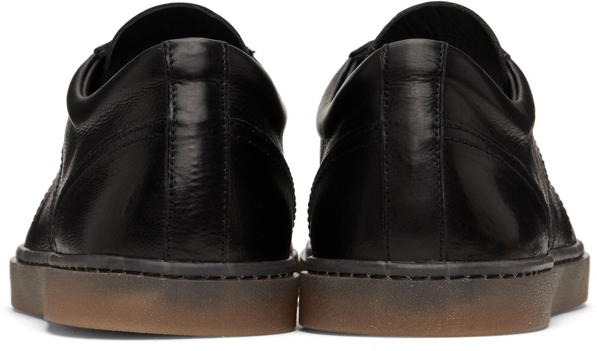 LEMAIRE Black Linoleum Laced Up Sneakers Lemaire
