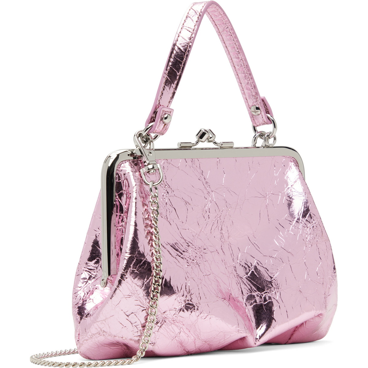 Vivienne Westwood Pink Granny Frame Bag