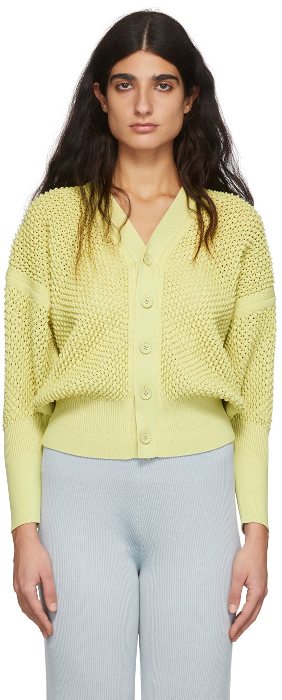 CFCL Green Lattice Cardigan CFCL