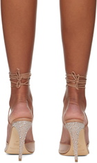 Magda Butrym Beige Crystal Heels
