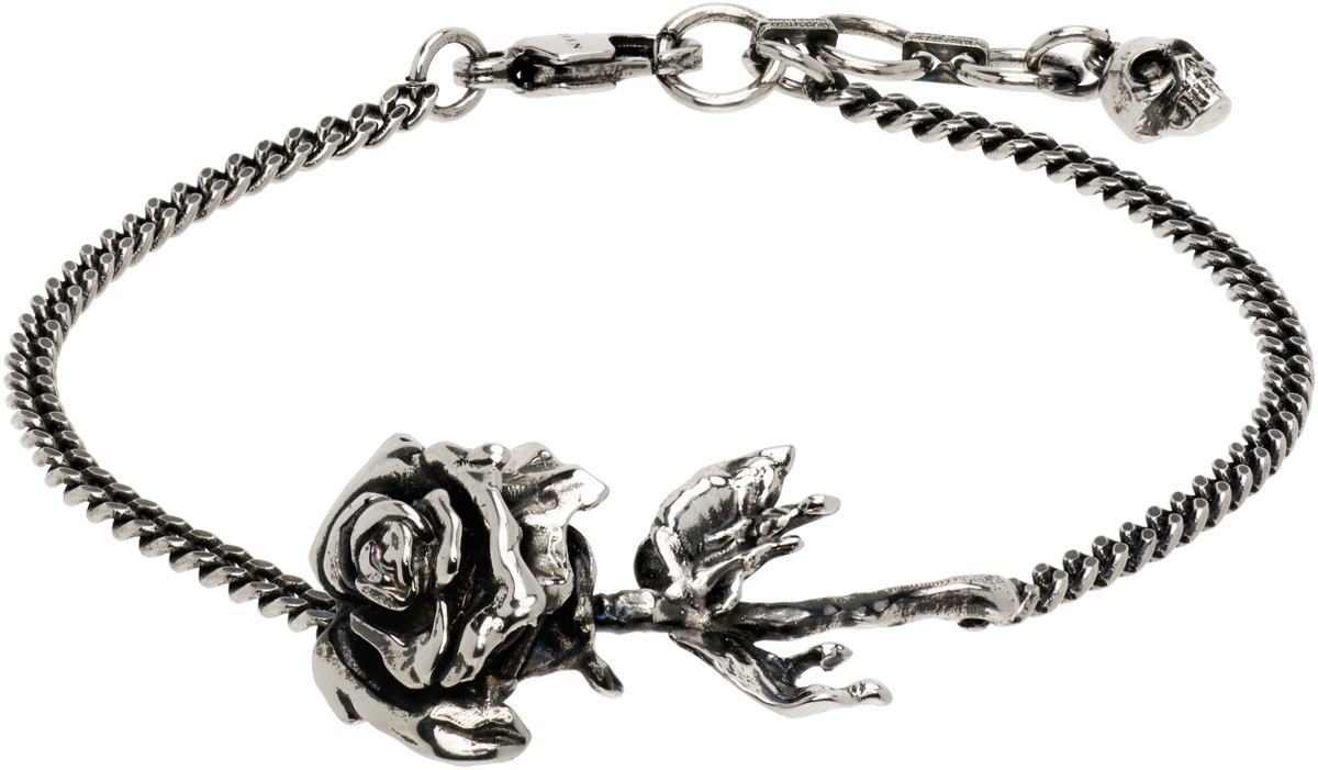 McQueen Dipped Rose Bracelet