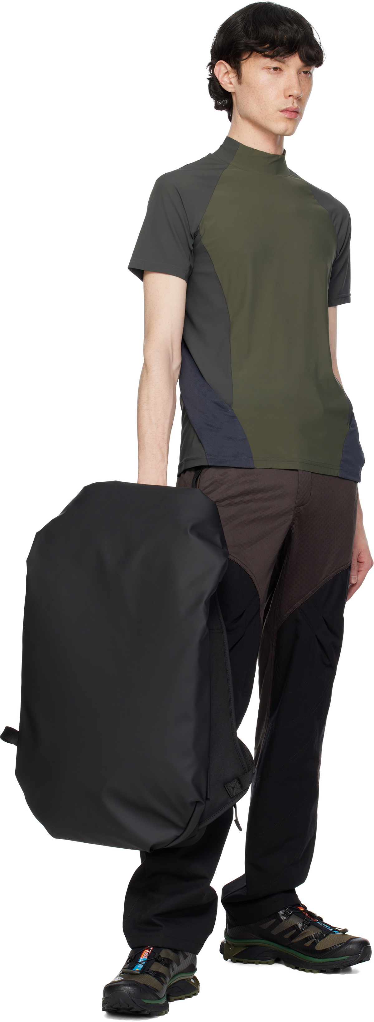 Côte&Ciel Black Nile M Obsidian Backpack