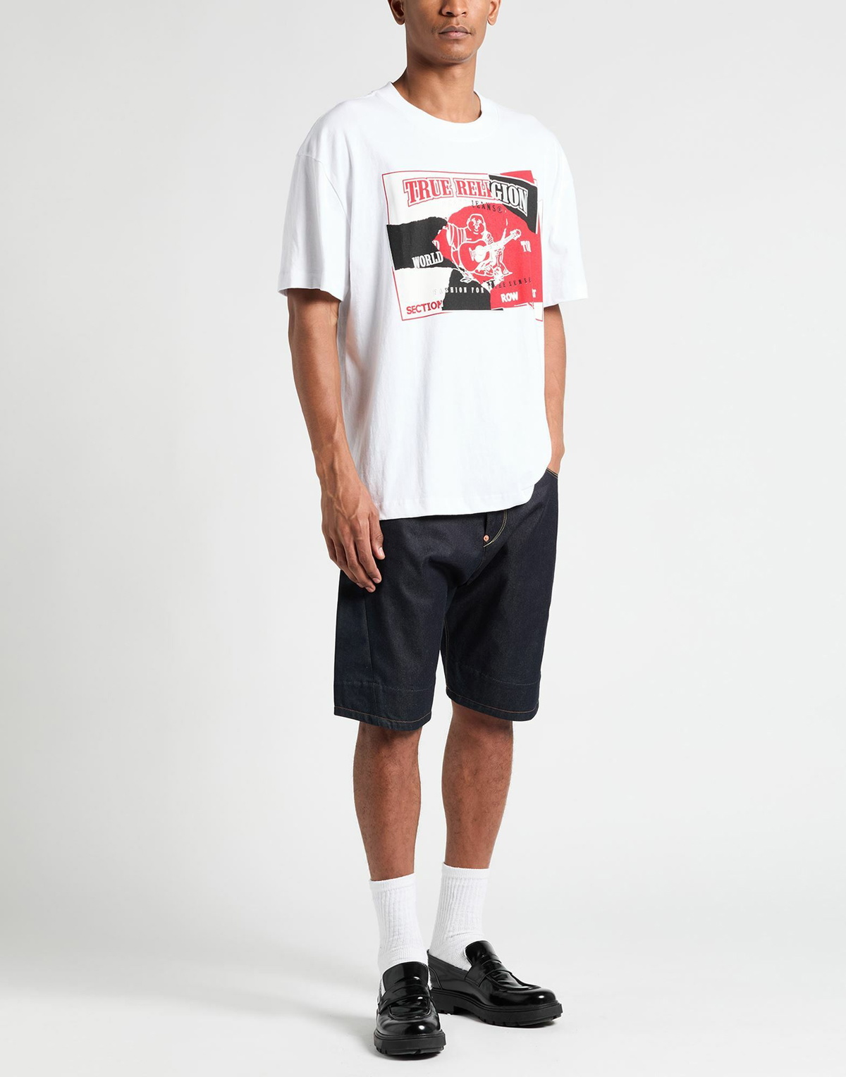 True Religion Mens T-shirt in White