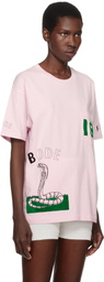 Bode Pink Cobra T-shirt