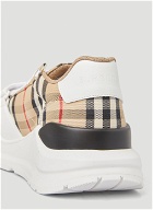 Vintage Check Regis Sneakers in Beige