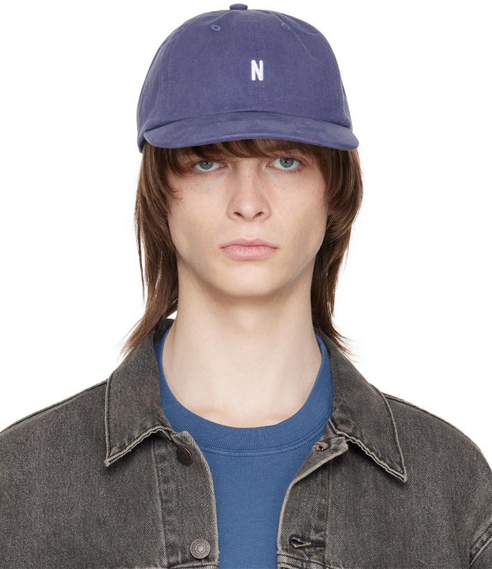 Photo: NORSE PROJECTS Blue Sports Cap