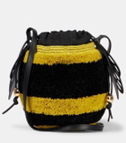 Loewe Paula's Ibiza Bee raffia crossbody bag