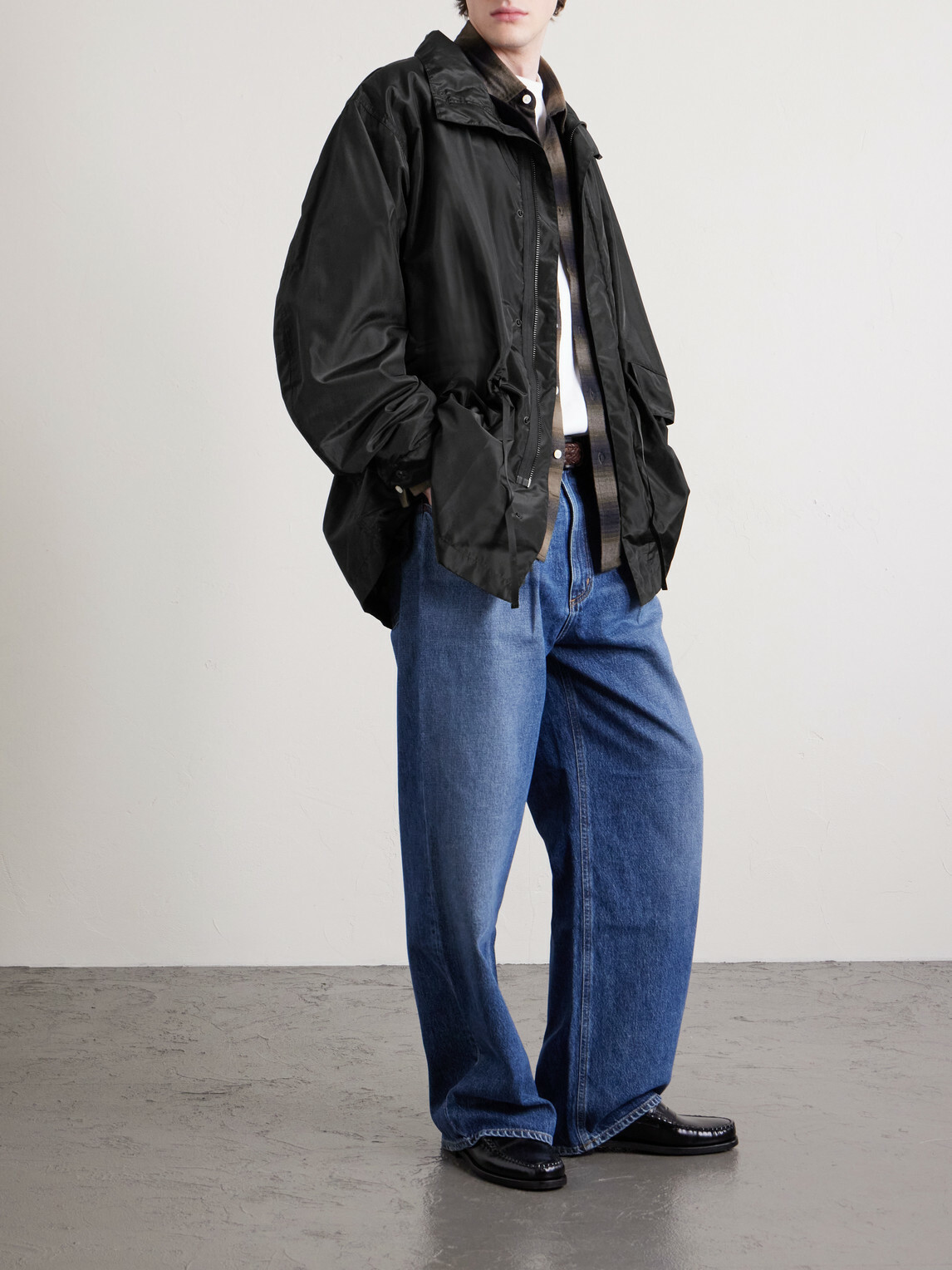 Kaptain Sunshine - Shell Coat - Black