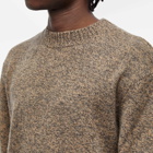 A.P.C. Men's Archie Wool Cashmere Crew Knit in Camel