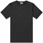 Saint Laurent Men's YSL Logo T-Shirt in Black