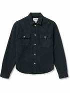 FRAME - Cotton Overshirt - Blue