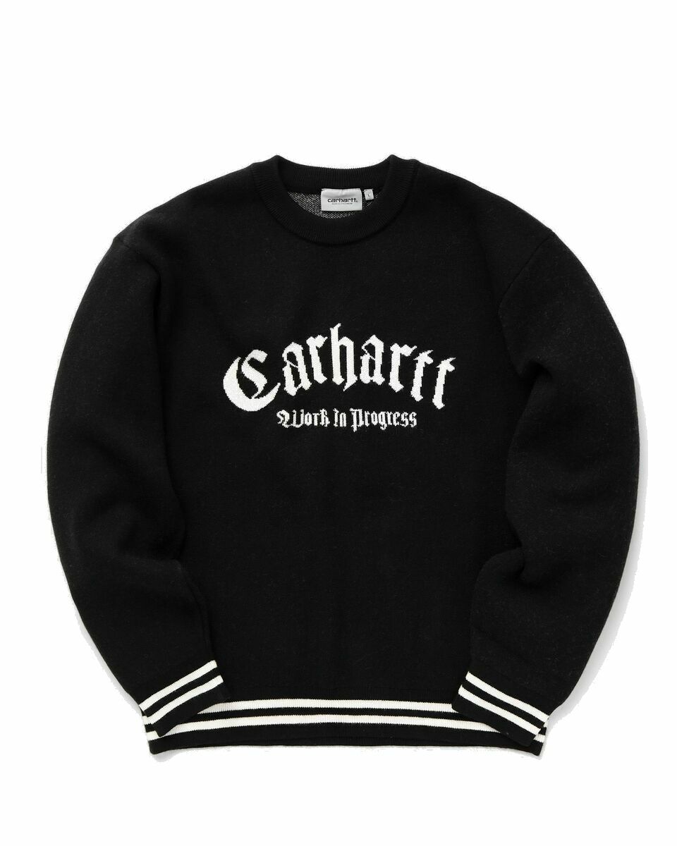 Photo: Carhartt Wip Onyx Sweater Black - Mens - Sweatshirts