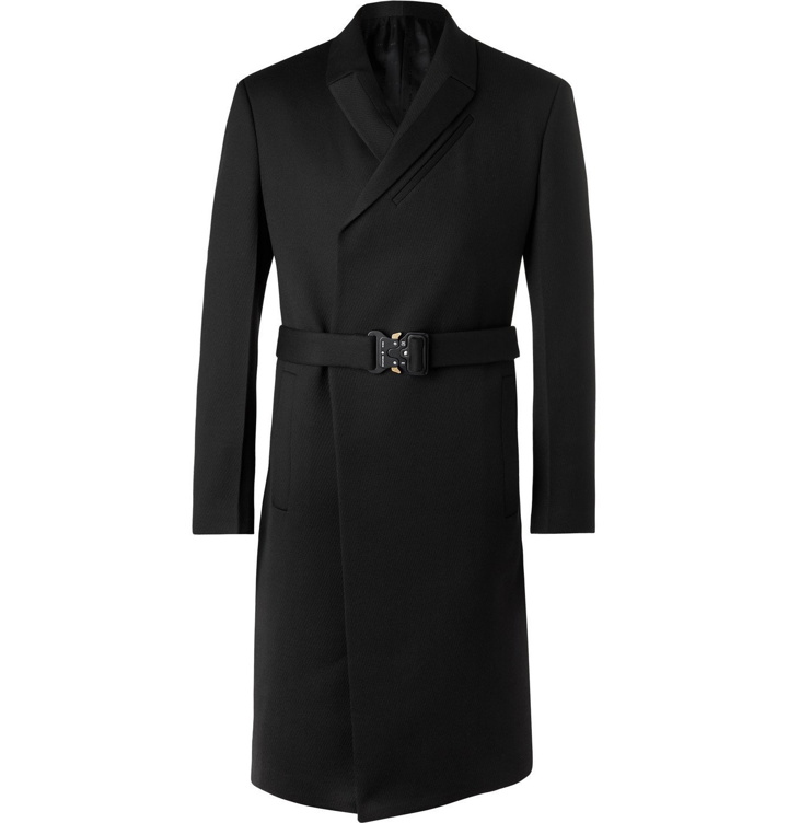 Photo: 1017 ALYX 9SM - Double-Breasted Belted Woven Trench Coat - Black