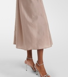 'S Max Mara Anna organza shirt dress
