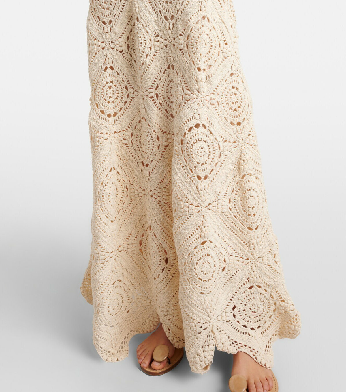 Ulla Johnson Annalisa crochet cotton maxi dress