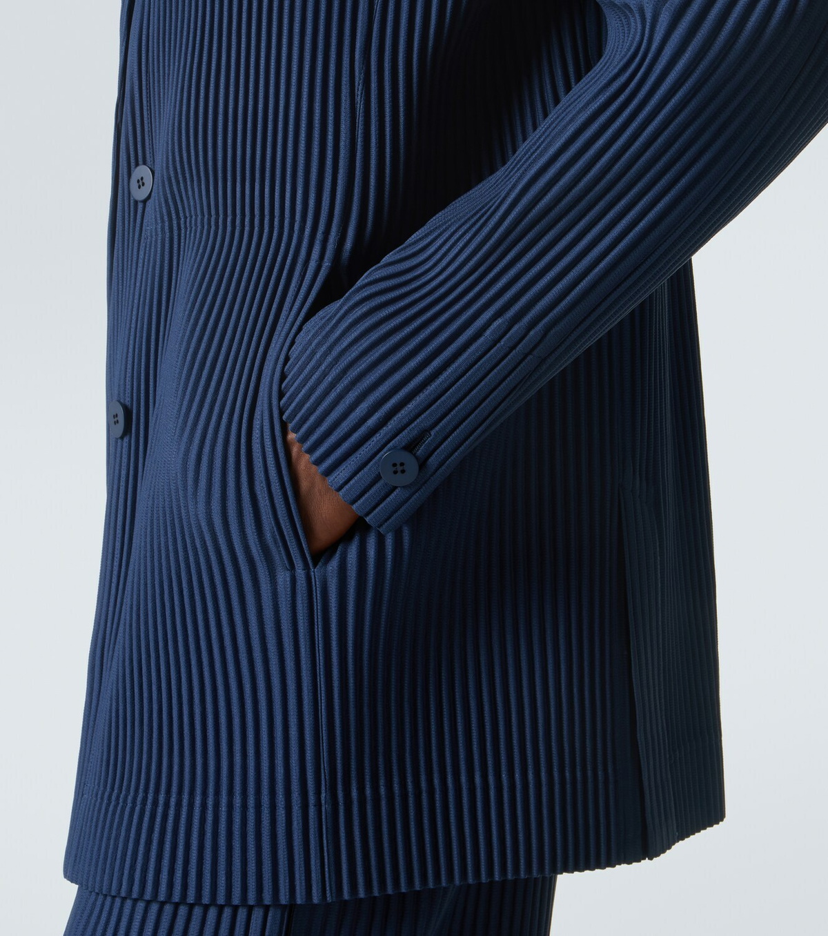 Homme Plissé Issey Miyake Tailored Pleats 1 double-breasted blazer