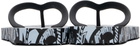 Off-White Black & White Off Stamp Flip-Flops