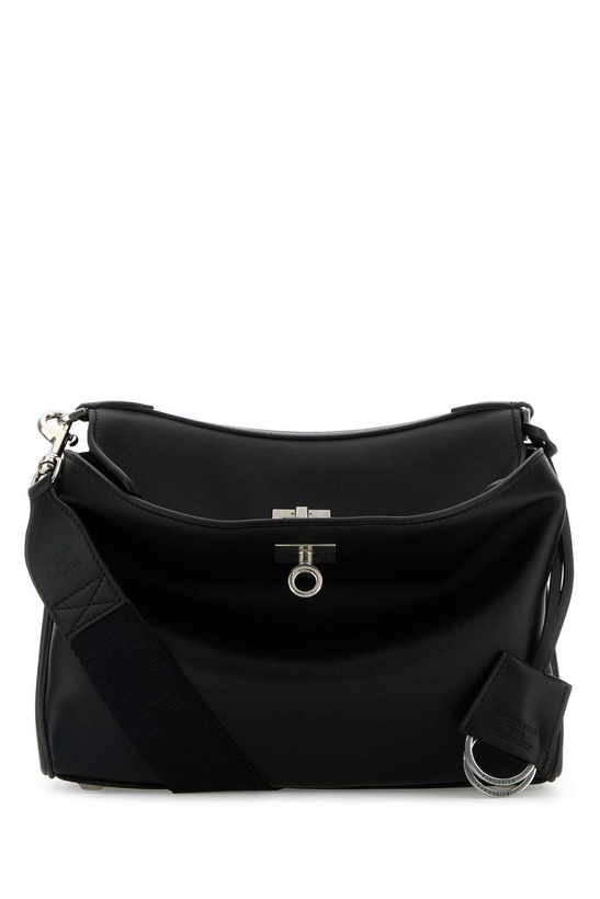 Photo: Balenciaga Black Leather Small Rodeo Messenger Crossbody Bag