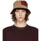 SSENSE WORKS SSENSE Exclusive 88rising Brown Patch Bucket Hat