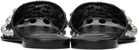 Alexander Wang Black Rhodes Flat Slippers