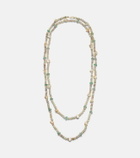 Ileana Makri Beaded necklace with gemstones