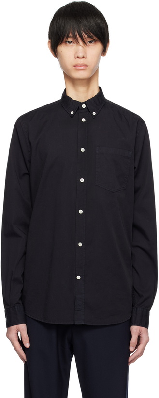 Photo: NORSE PROJECTS Navy Anton Shirt