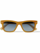 Brunello Cucinelli - Oliver Peoples Square-Frame Acetate Sunglasses