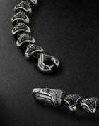 David Yurman - Armory Sterling Silver Diamond Bracelet - Silver
