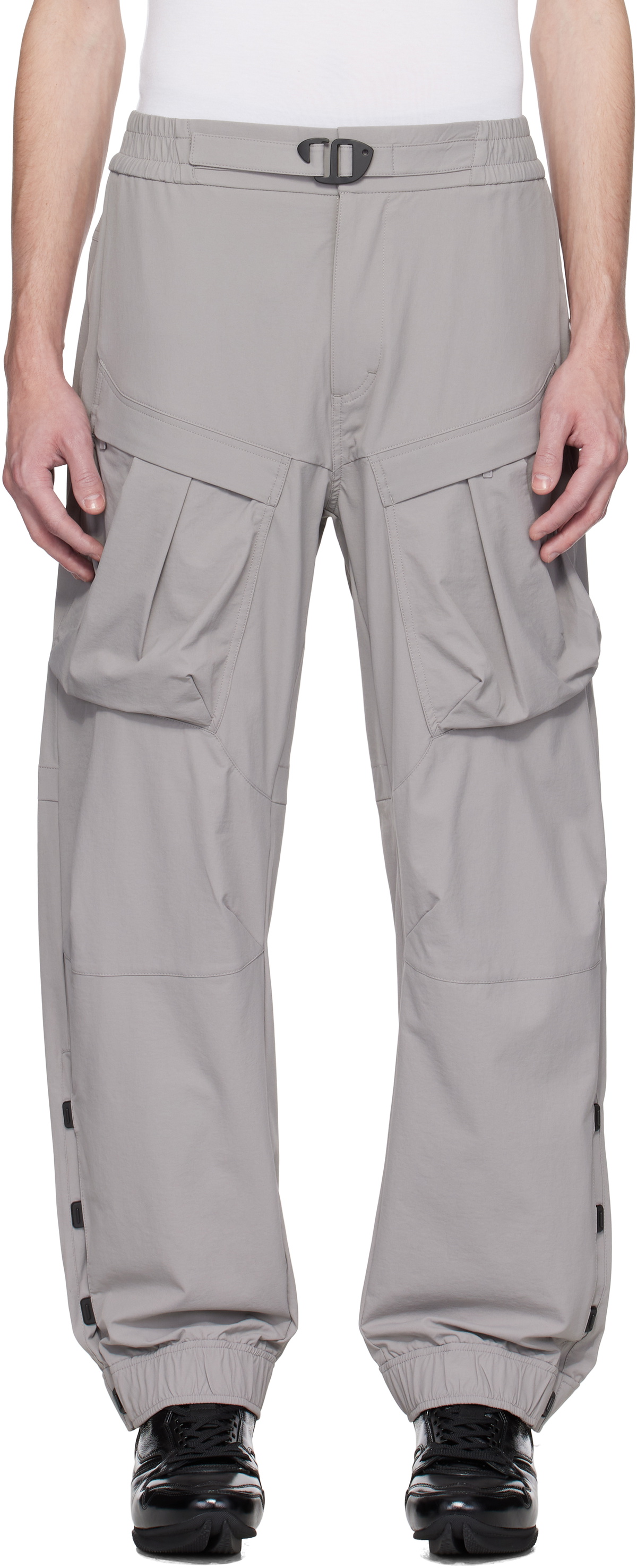 A. A. Spectrum Gray Explotek Cargo Pants
