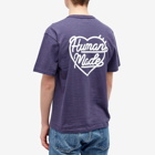 Human Made Men's Heart Badge T-Shirt in Navy