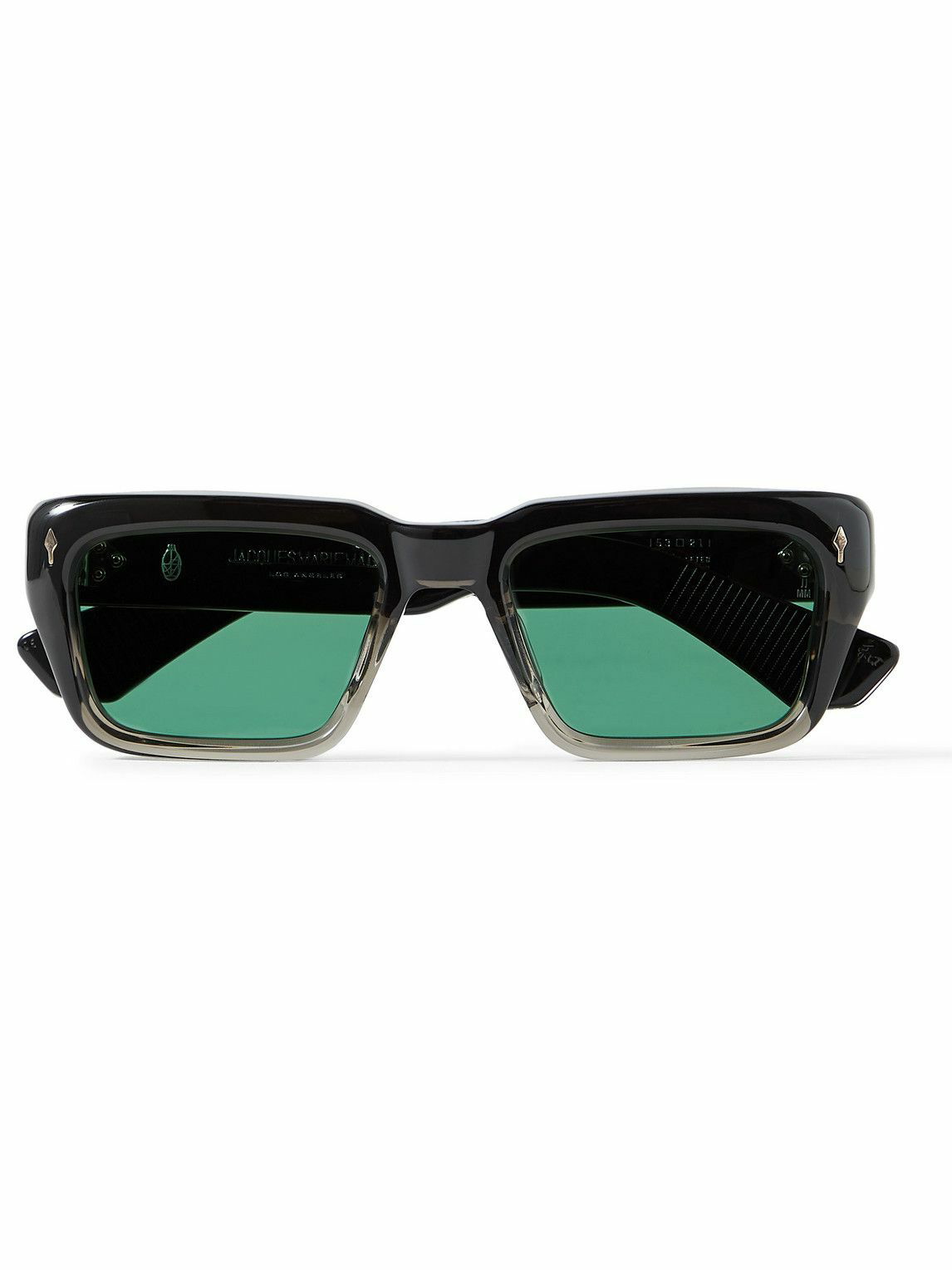 Jacques Marie Mage - Walker Rectangular-Frame Acetate Sunglasses ...