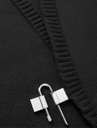 Givenchy - Embellished Wool Cardigan - Black